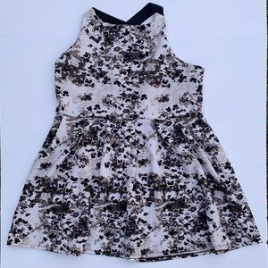Black & White Floral Dress